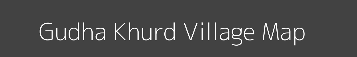 Map of Gudha Khurd Village in Madhya Pradesh Image