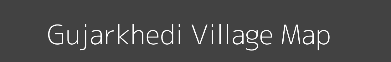 Map of Gujarkhedi Village in Madhya Pradesh Image