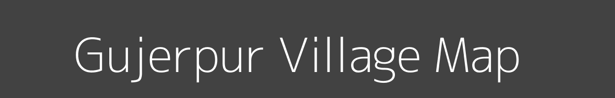 Map of Gujerpur Village in Uttar Pradesh Image