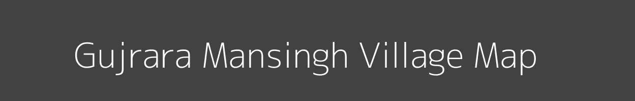 Map of Gujrara Mansingh Village in Uttarakhand Image