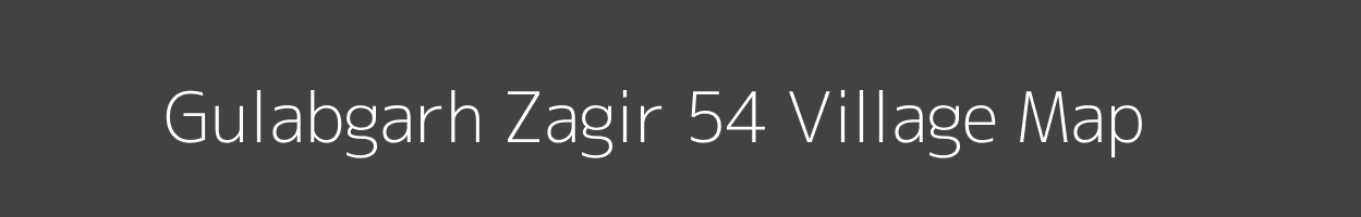 Map of Gulabgarh Zagir 54 Village in Punjab Image