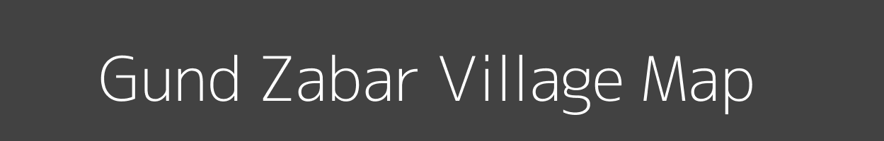 Map of Gund Zabar Village in Jammu and Kashmir Image