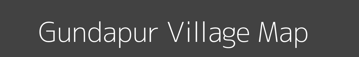 Map of Gundapur Village in Karnataka Image