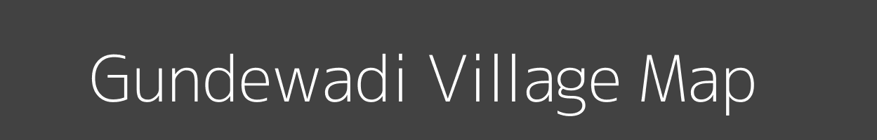 Map of Gundewadi Village in Maharashtra Image
