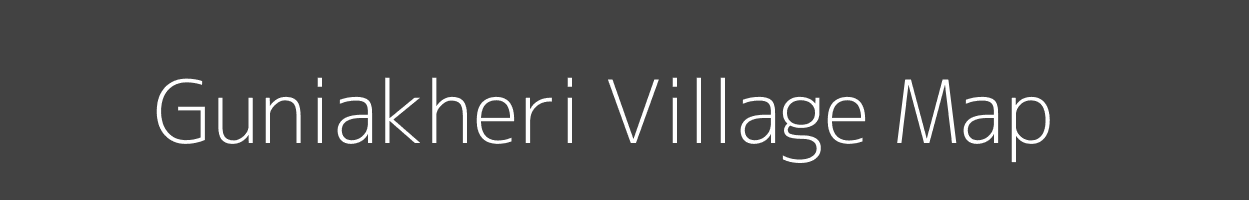 Map of Guniakheri Village in Uttar Pradesh Image