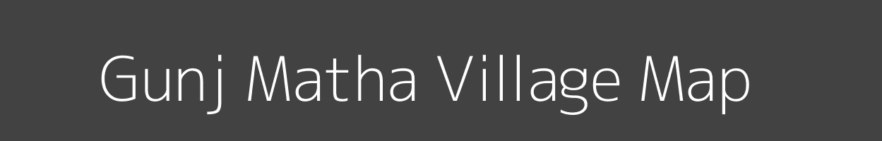 Map of Gunj Matha Village in Maharashtra Image