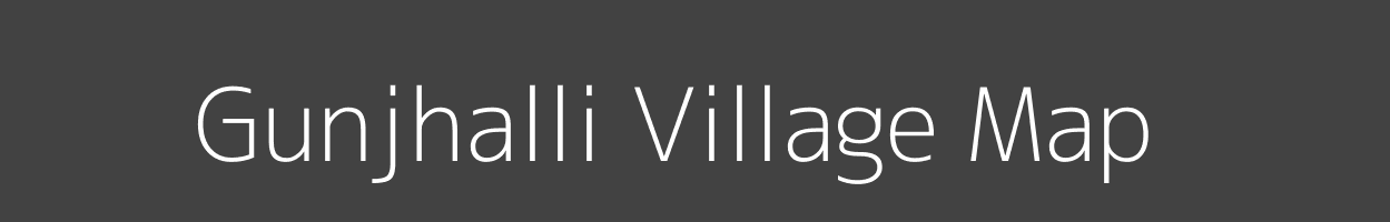 Map of Gunjhalli Village in Karnataka Image