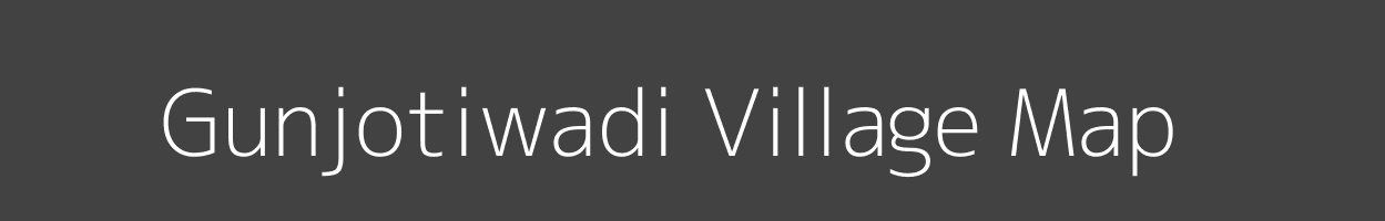 Map of Gunjotiwadi Village in Maharashtra Image