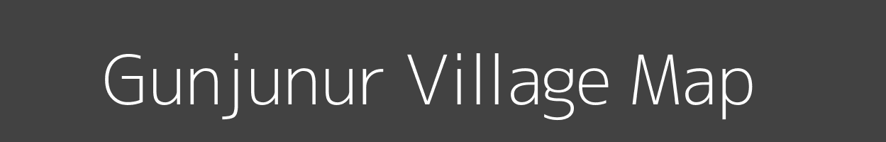 Map of Gunjunur Village in Karnataka Image