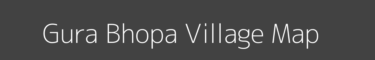 Map of Gura Bhopa Village in Rajasthan Image
