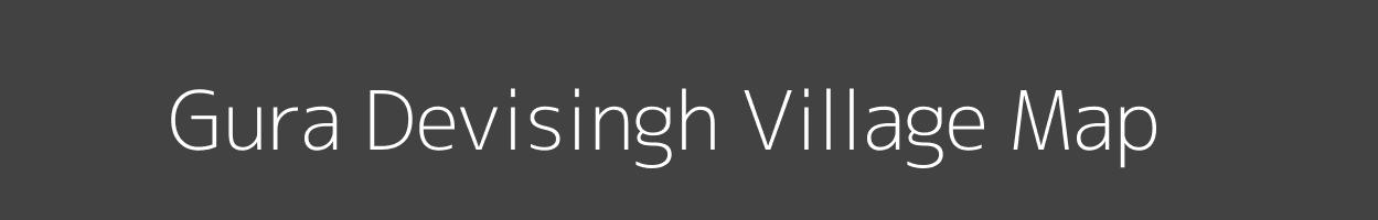 Map of Gura Devisingh Village in Rajasthan Image