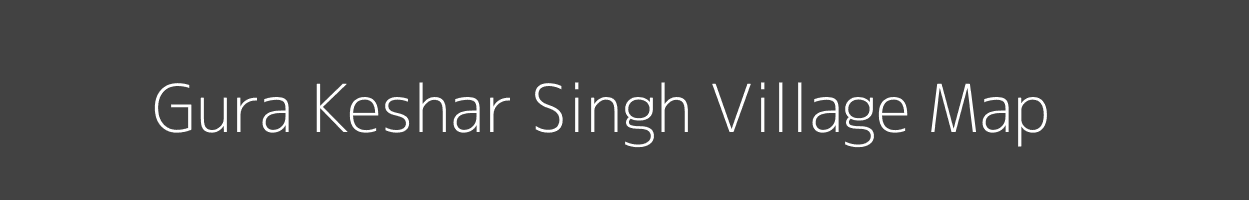 Map of Gura Keshar Singh Village in Rajasthan Image