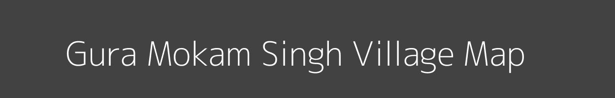 Map of Gura Mokam Singh Village in Rajasthan Image