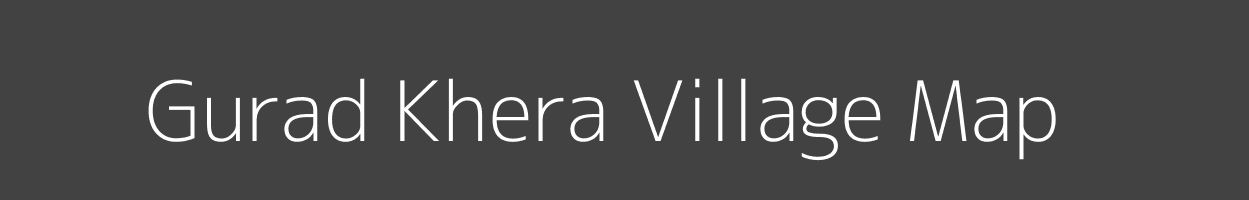 Map of Gurad Khera Village in Rajasthan Image