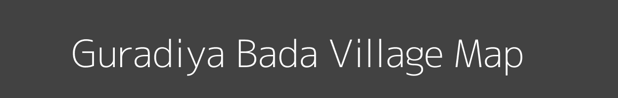 Map of Guradiya Bada Village in Madhya Pradesh Image
