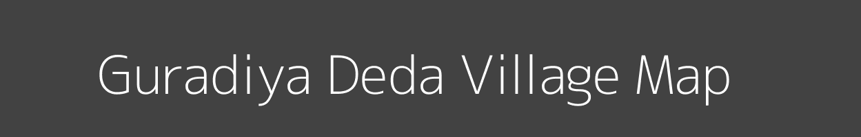 Map of Guradiya Deda Village in Madhya Pradesh Image