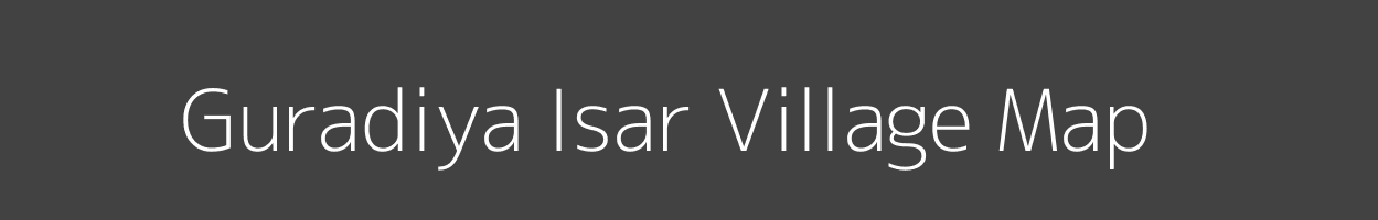 Map of Guradiya Isar Village in Rajasthan Image