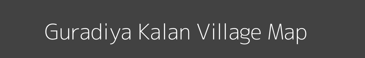 Map of Guradiya Kalan Village in Madhya Pradesh Image