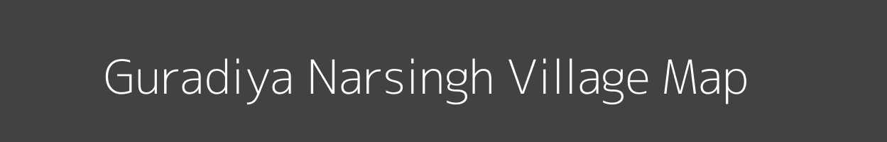 Map of Guradiya Narsingh Village in Madhya Pradesh Image