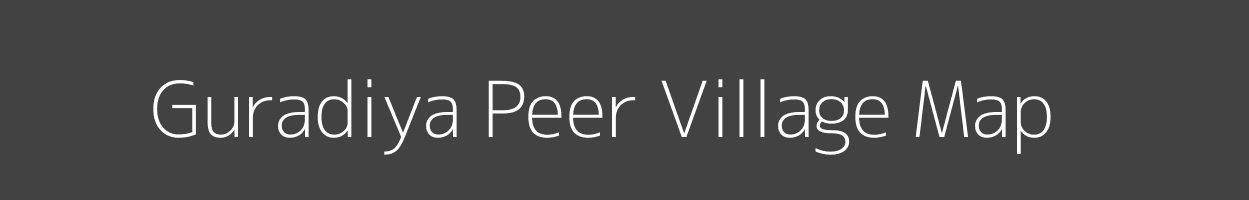 Map of Guradiya Peer Village in Madhya Pradesh Image