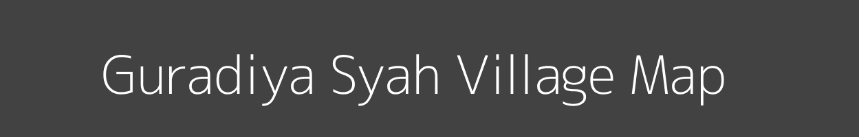 Map of Guradiya Syah Village in Madhya Pradesh Image