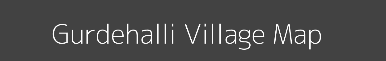 Map of Gurdehalli Village in Maharashtra Image