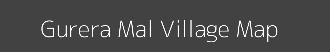 Map of Gurera Mal Village in Madhya Pradesh Image