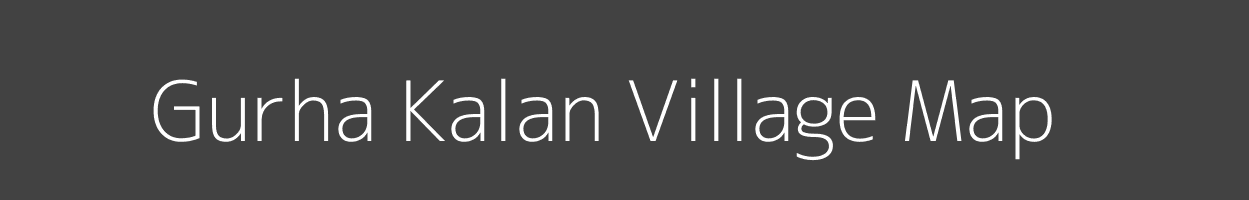 Map of Gurha Kalan Village in Madhya Pradesh Image