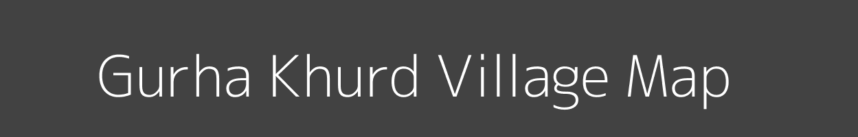 Map of Gurha Khurd Village in Jharkhand Image