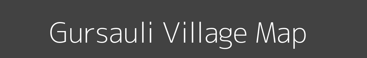 Map of Gursauli Village in Uttar Pradesh Image