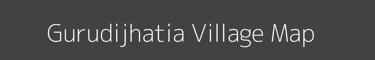 Map of Gurudijhatia Village in Odisha Image