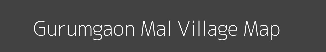 Map of Gurumgaon Mal Village in Madhya Pradesh Image