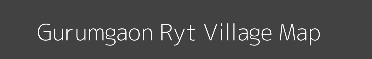 Map of Gurumgaon Ryt Village in Madhya Pradesh Image