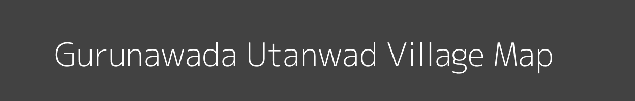 Map of Gurunawada Utanwad Village in Madhya Pradesh Image