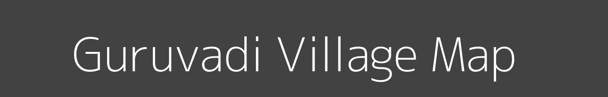 Map of Guruvadi Village in Tamil Nadu Image