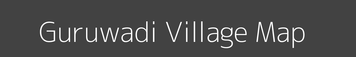 Map of Guruwadi Village in Maharashtra Image