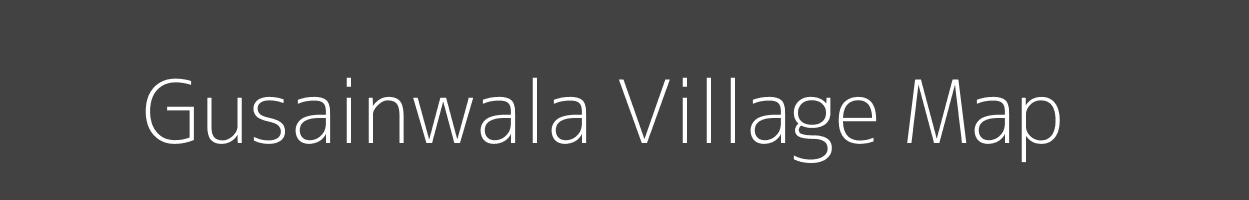 Map of Gusainwala Village in Uttar Pradesh Image