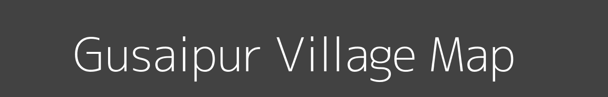 Map of Gusaipur Village in Uttarakhand Image