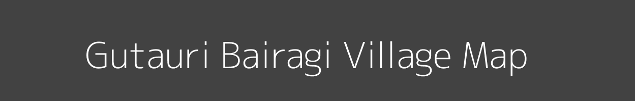 Map of Gutauri Bairagi Village in Madhya Pradesh Image