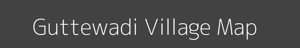 Map of Guttewadi Village in Maharashtra Image