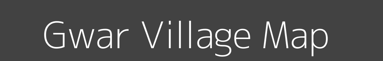 Map of Gwar Village in Uttar Pradesh Image