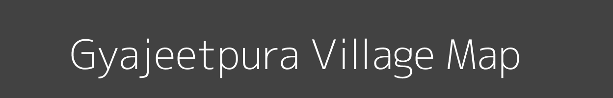 Map of Gyajeetpura Village in Madhya Pradesh Image