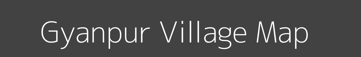 Map of Gyanpur Village in Uttar Pradesh Image