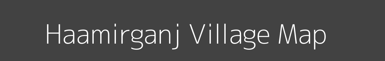 Map of Haamirganj Village in Madhya Pradesh Image