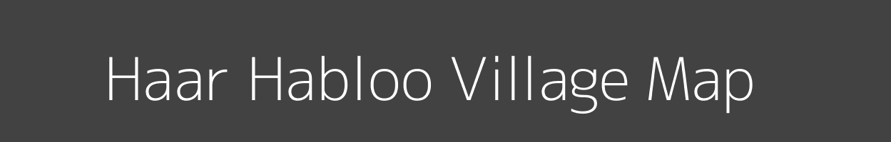 Map of Haar Habloo Village in Uttar Pradesh Image