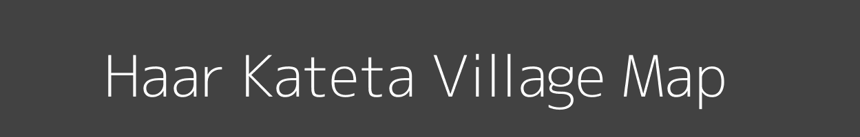 Map of Haar Kateta Village in Uttar Pradesh Image