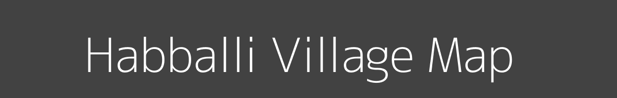 Map of Habballi Village in Karnataka Image