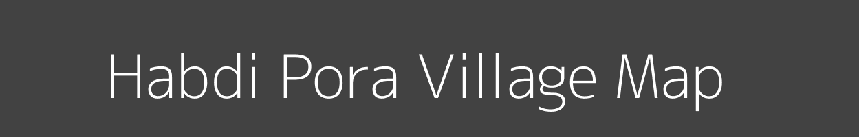 Map of Habdi Pora Village in Jammu and Kashmir Image