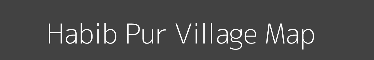 Map of Habib Pur Village in Uttar Pradesh Image