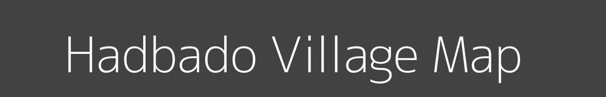 Map of Hadbado Village in Madhya Pradesh Image